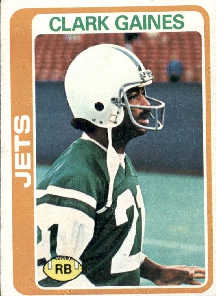 1978 Topps Football Clark Gaines #81