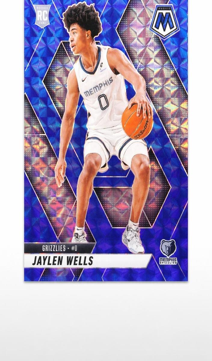 2024 Panini Mosaic Basketball Blue Jaylen Wells #240