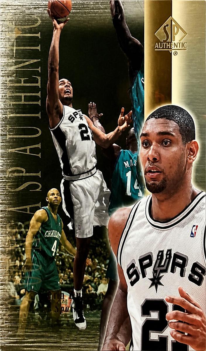 1999 SP Authentic Basketball Tim Duncan #P3