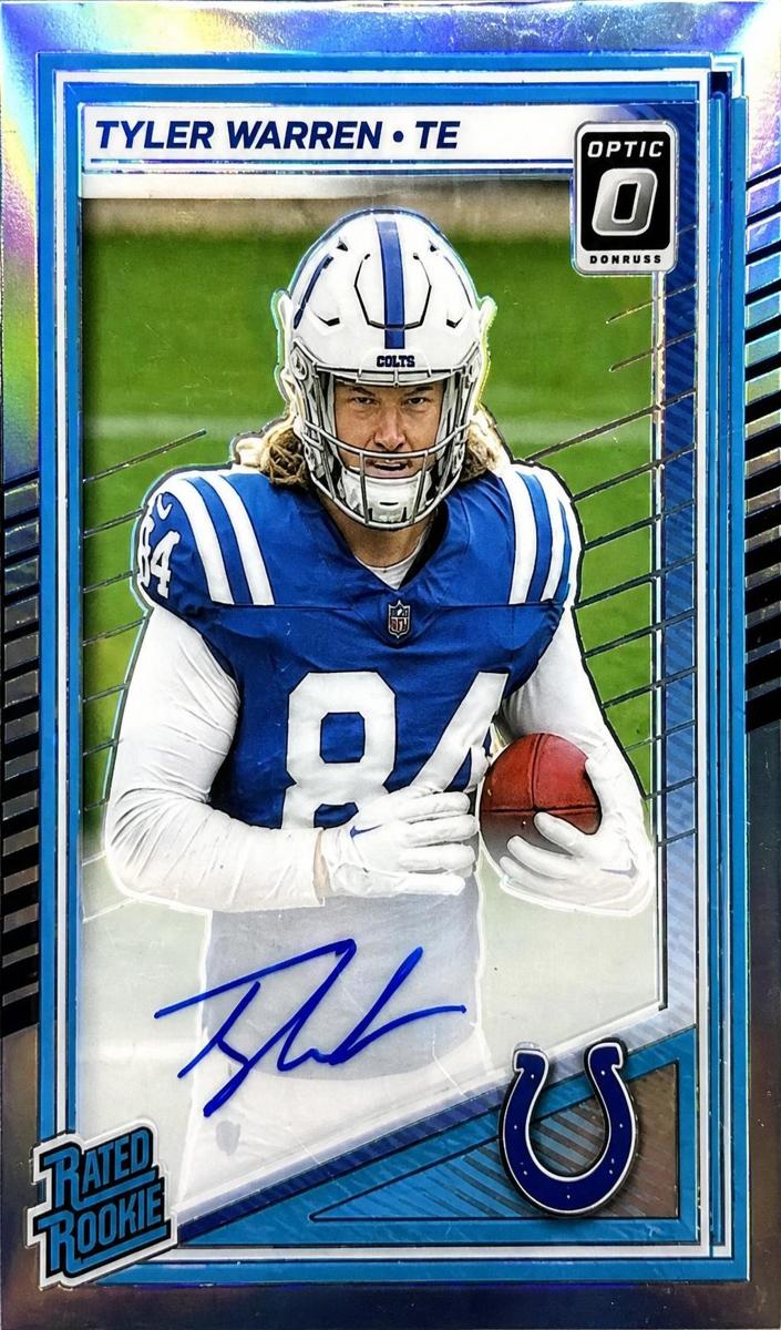 2025 Donruss Optic Football Holo Tyler Warren #234