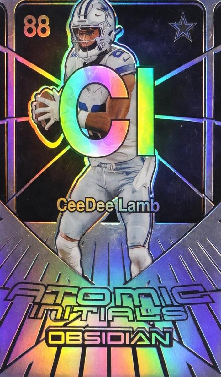 2024 Panini Obsidian Football Silver CeeDee Lamb #3
