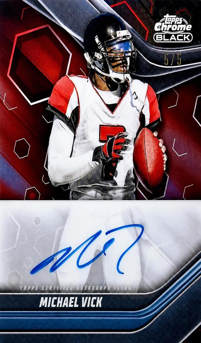 2023 Topps Composite Football Red Refractor Michael Vick #TCBA-MV