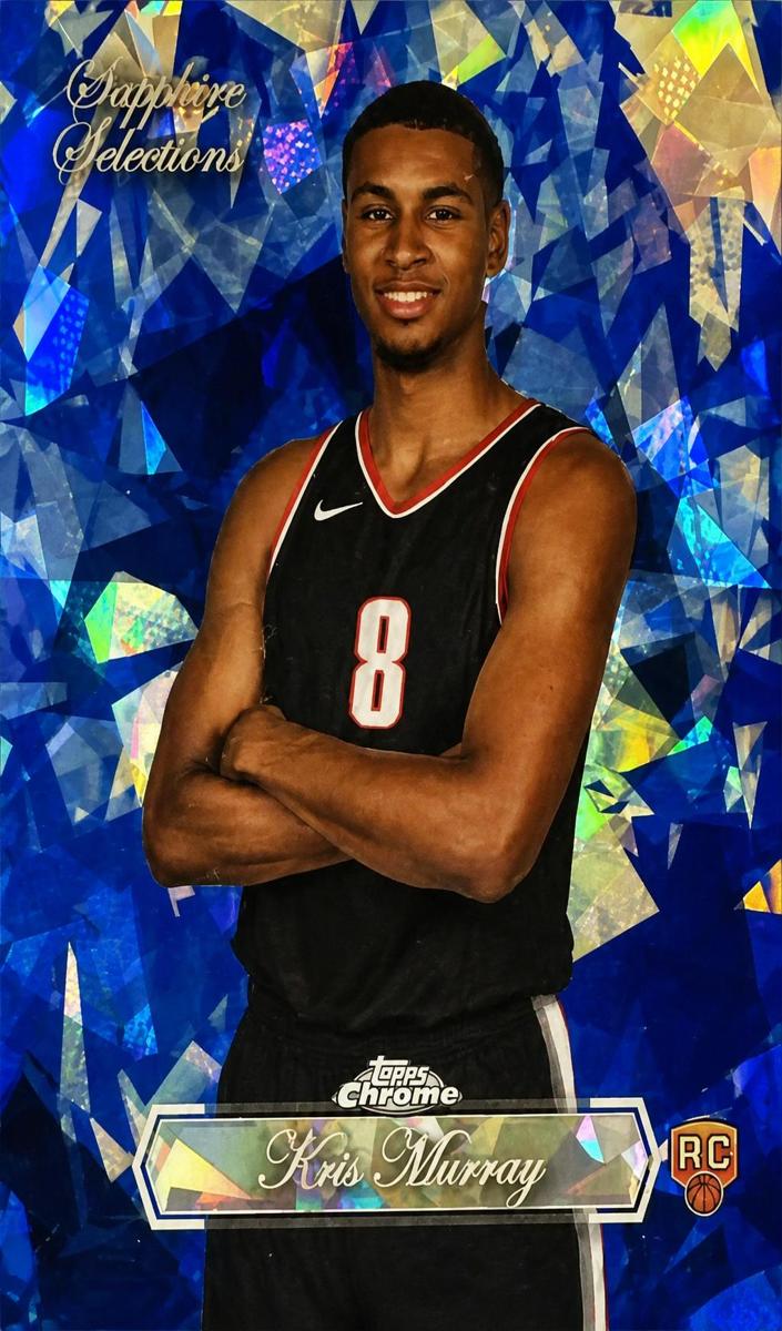 2023 Topps Chrome Sapphire Basketball Kris Murray #SS-13