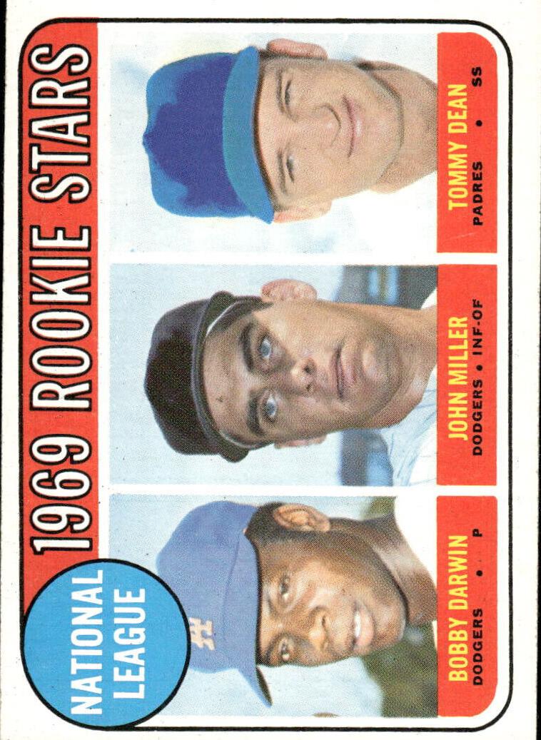 1969 Topps Baseball Bobby Darwin #641 PSA 8