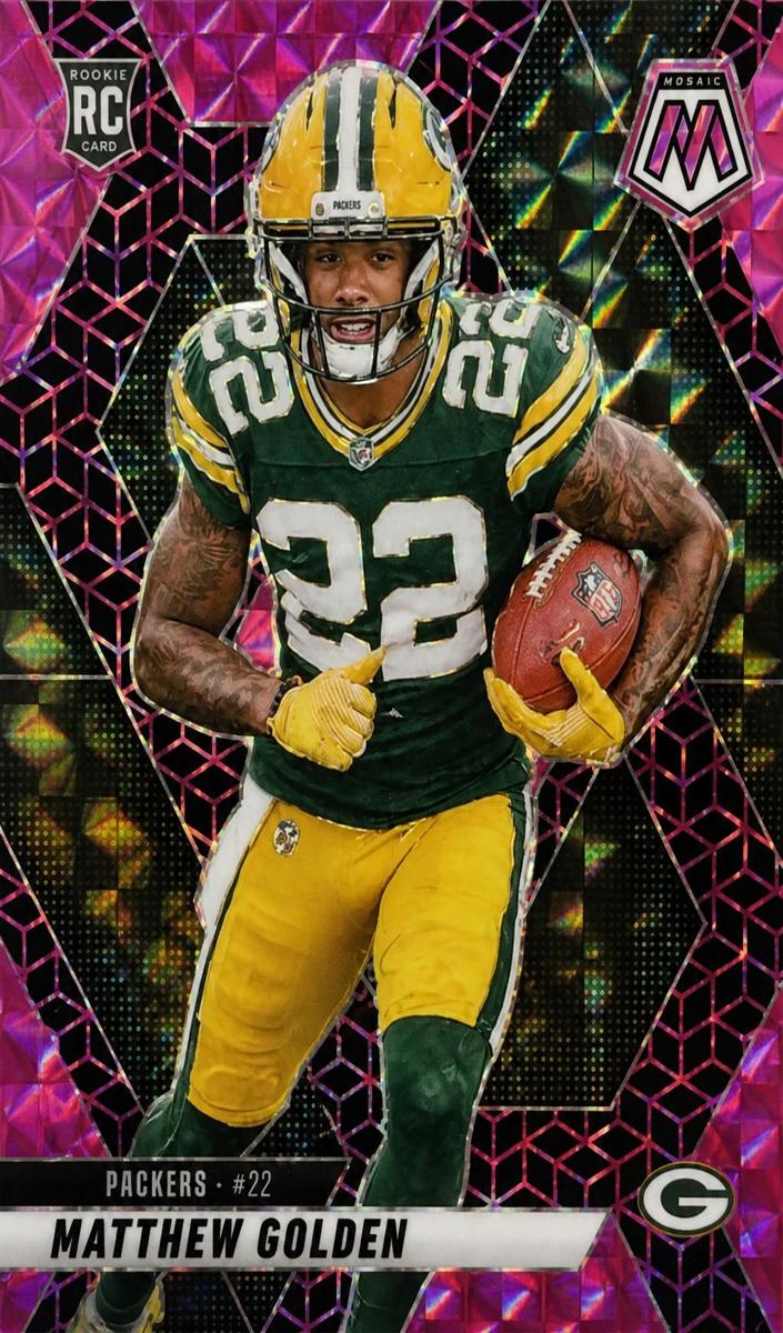2025 Panini Mosaic Football Matthew Golden #323