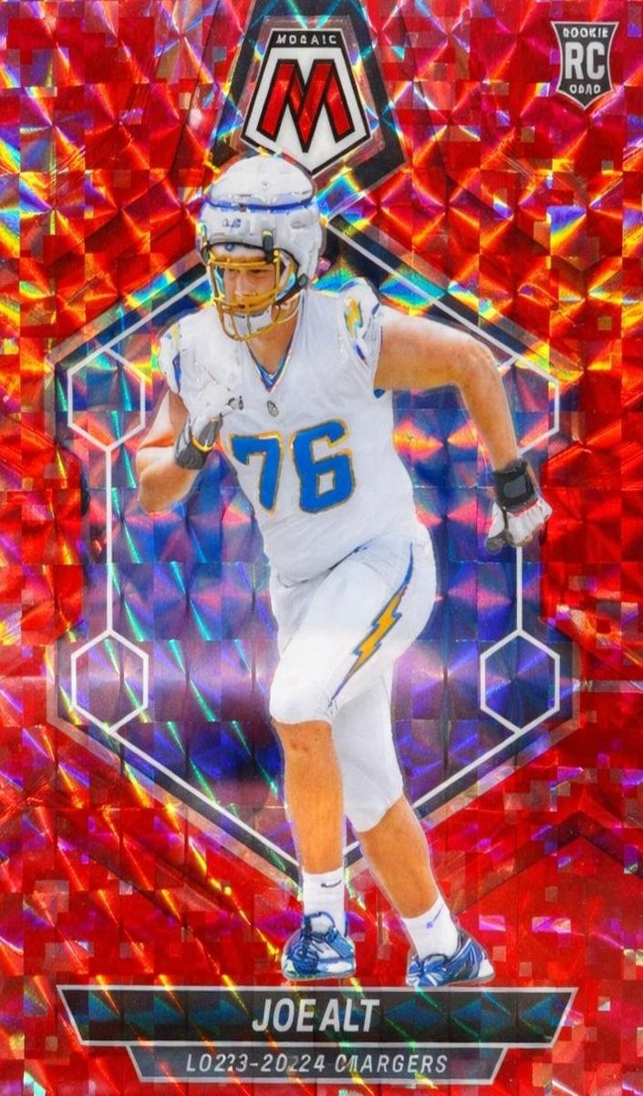 2024 Panini Mosaic Football Camo Red Joe Alt #305