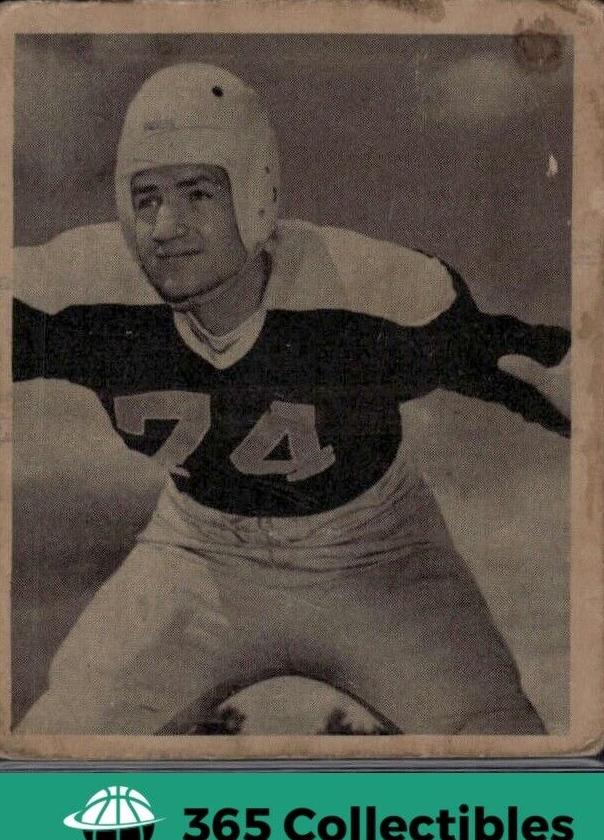 1948 Bowman Football Larry Olsonoski #2 PSA 6