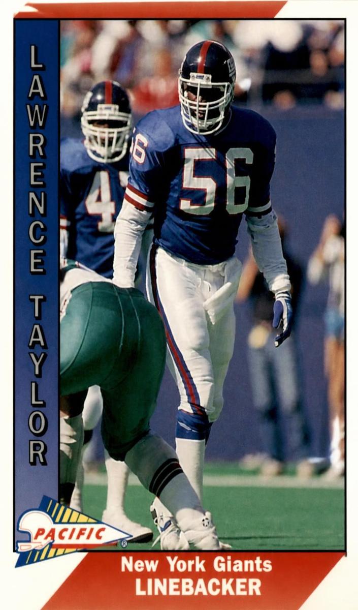 1991 Pacific Football Lawrence Taylor #356