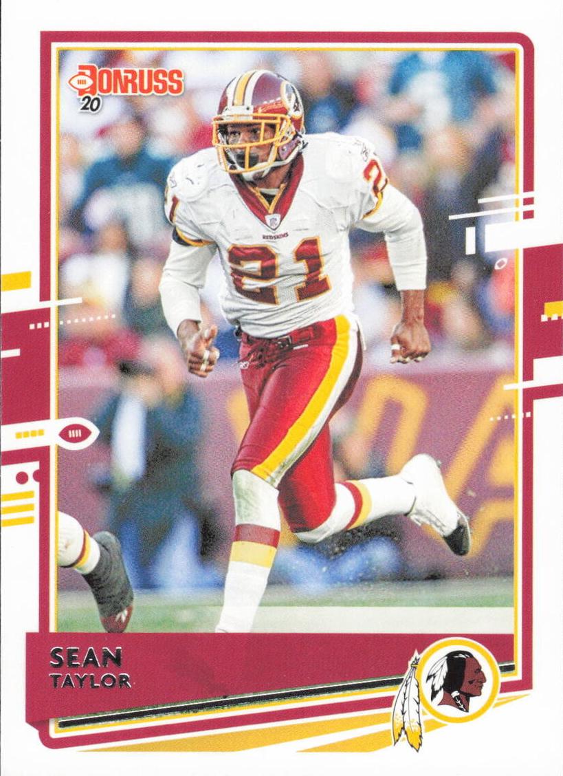 2020 Panini Donruss Football Sean Taylor #244