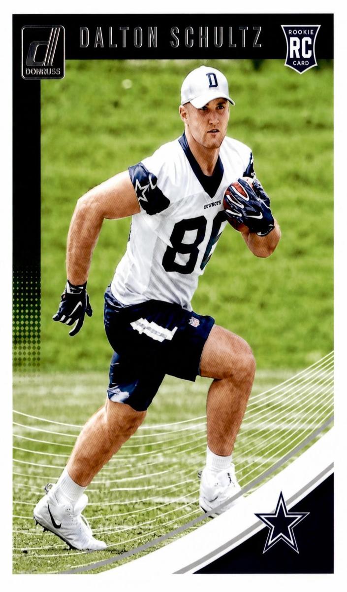 2018 Panini Donruss Football Dalton Schultz #387 PSA 10