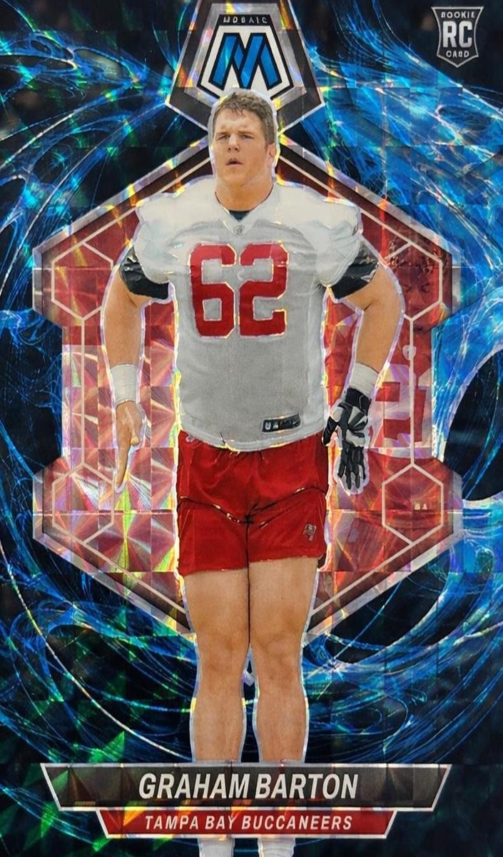 2024 Panini Mosaic Football Genesis Graham Barton #326