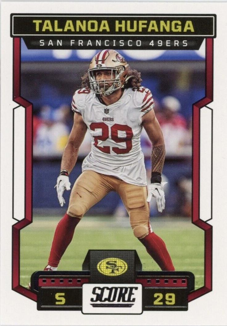 2023 Panini Score Football Talanoa Hufanga #173