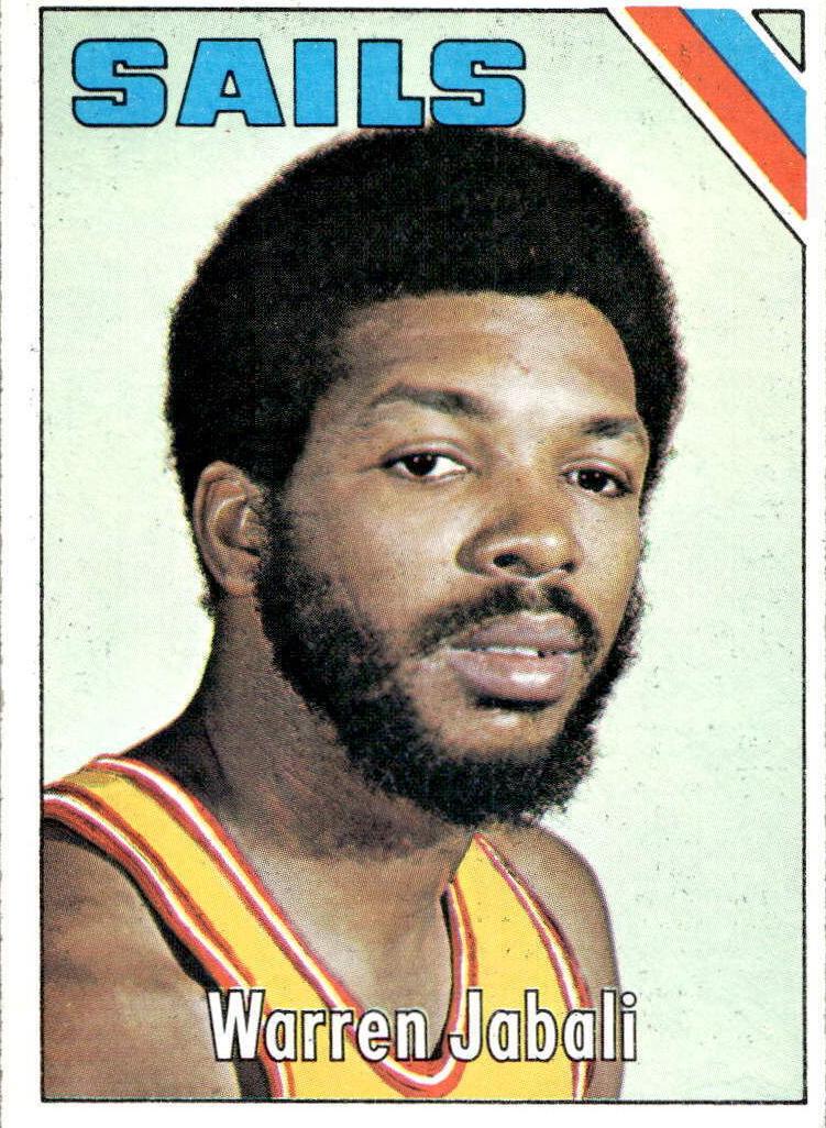 1975 Topps Basketball Warren Jabali #296 PSA 9
