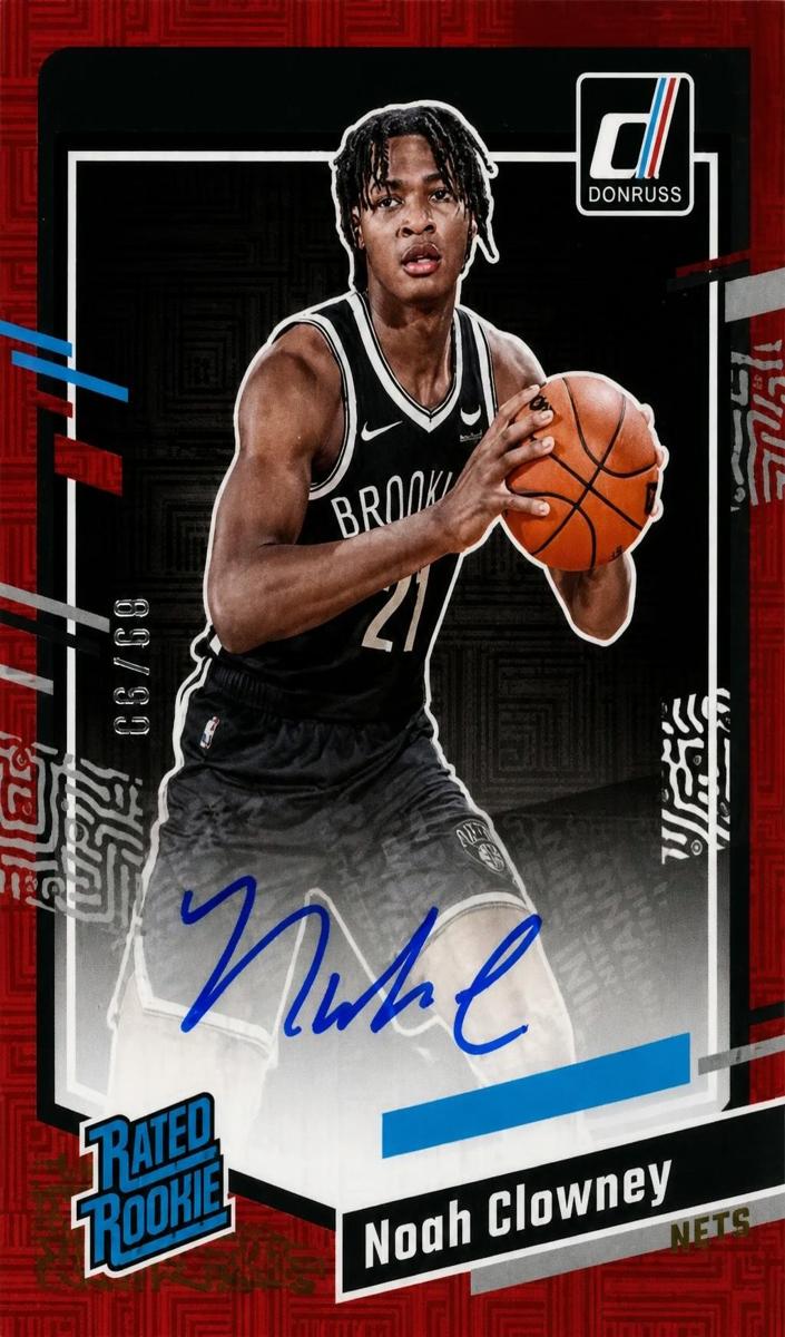 2023 Panini Donruss Basketball Choice Red Noah Clowney #296