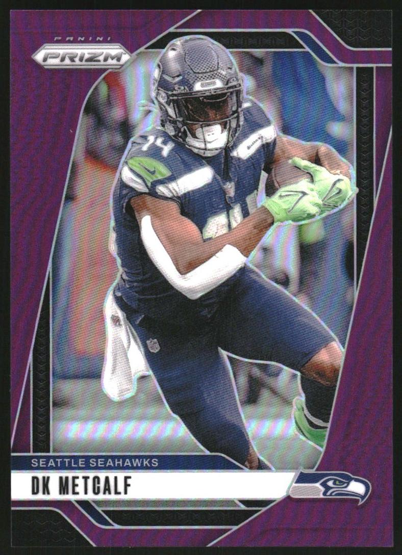 2024 Panini Prizm Football Purple DK Metcalf #261