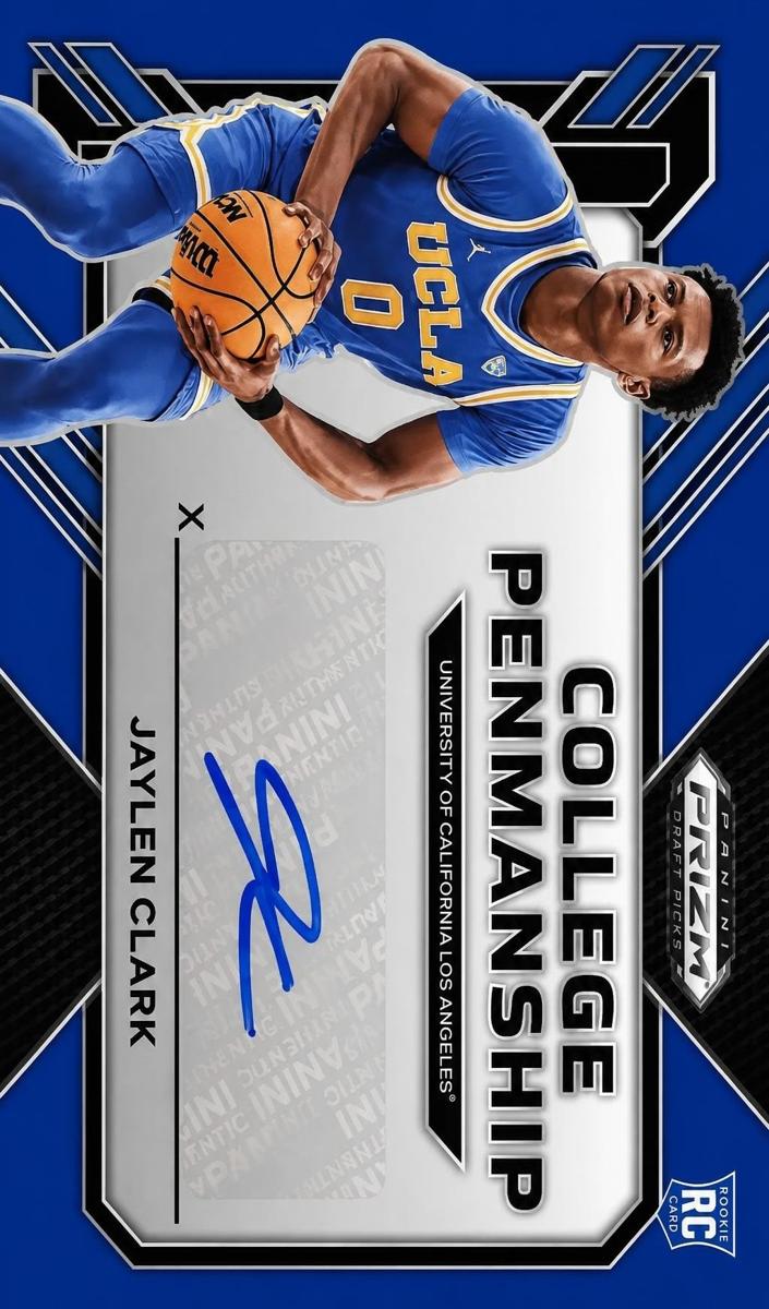 2023 Panini Prizm Draft Picks Basketball Blue Jaylen Clark #CP-JYC
