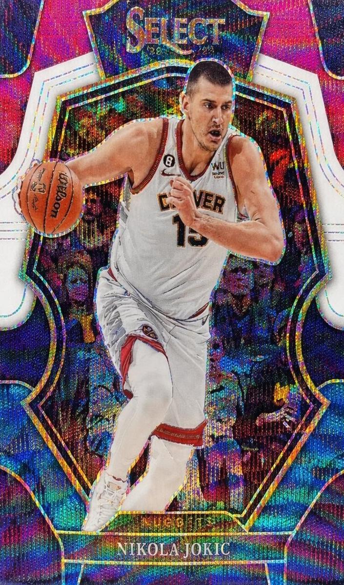 2022 Panini Select Basketball Tri-Color Nikola Jokic #101