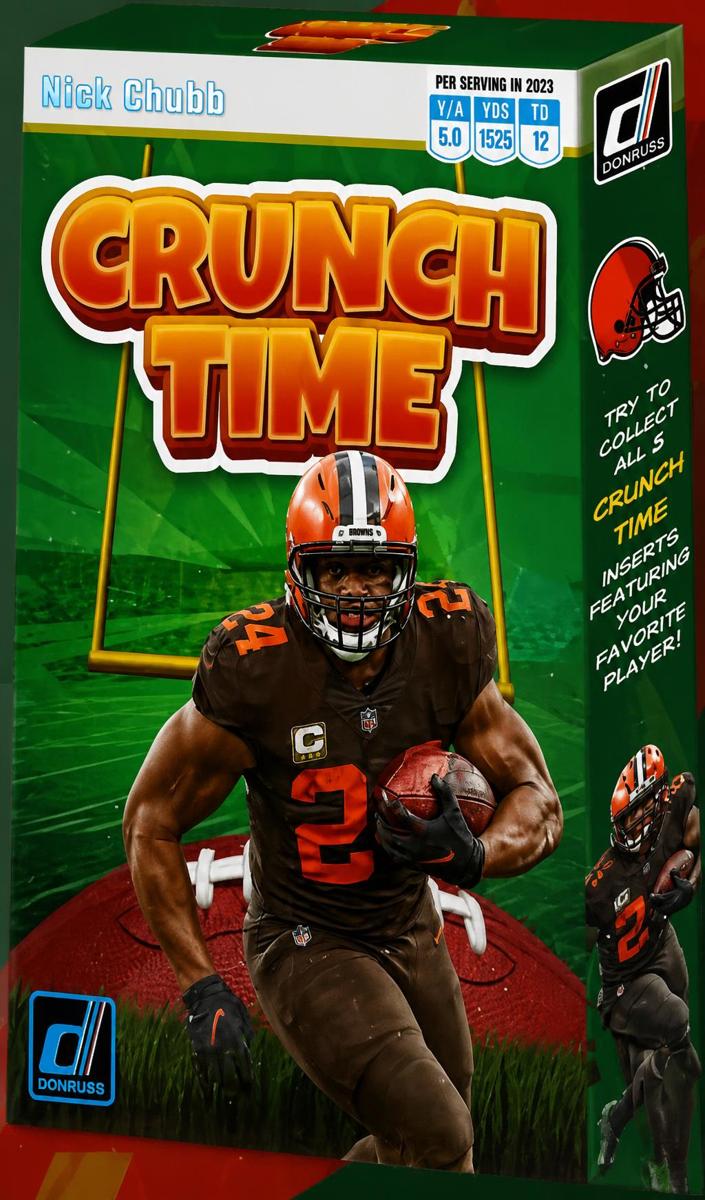 2023 Panini Donruss Football Cubic Nick Chubb #CT-11