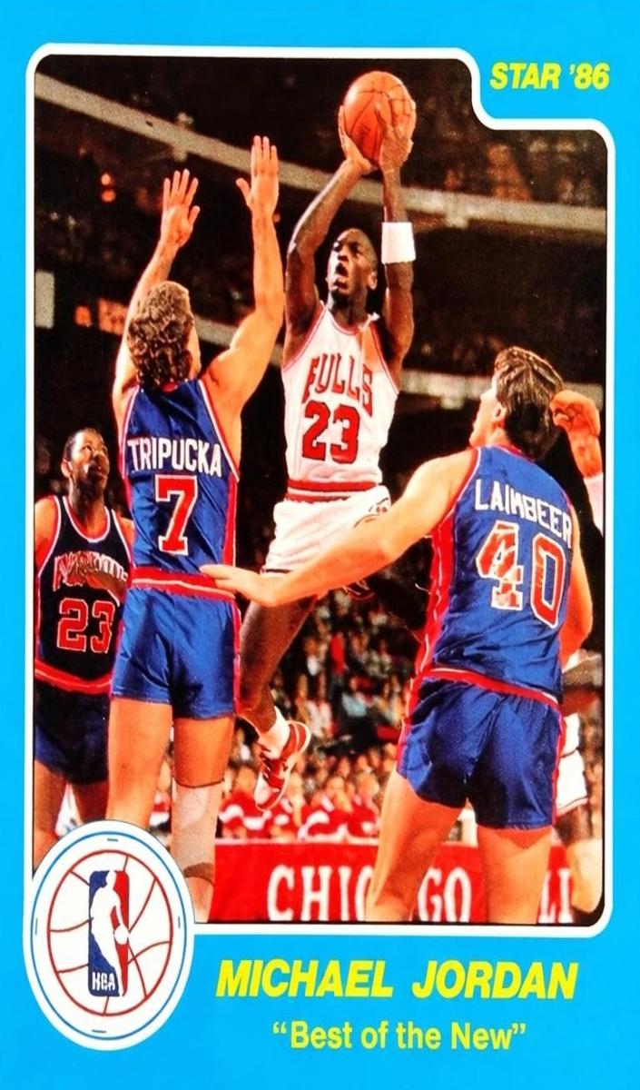 1986 Star Basketball Michael Jordan #2