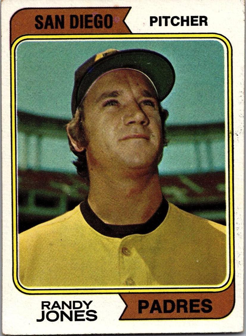1974 Topps Baseball San Diego Randy Jones #173