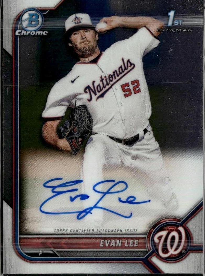 2022 Bowman Chrome Prospects Baseball Evan Lee #CPA-EL PSA 10