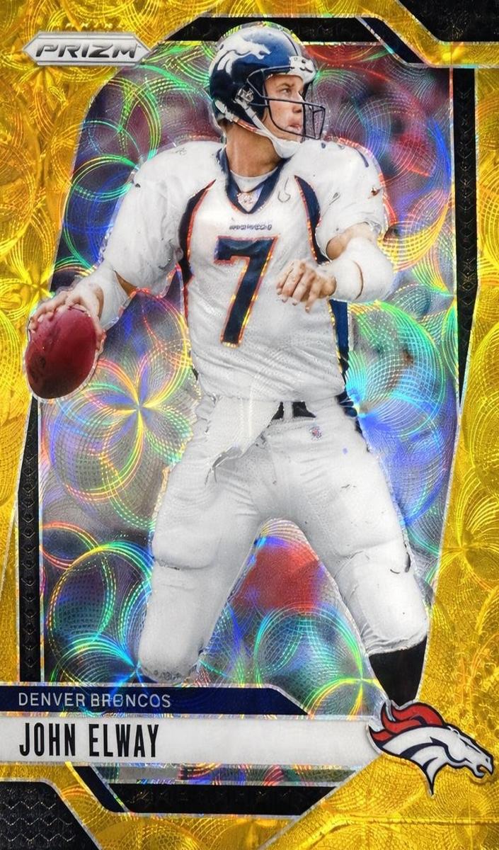 2024 Panini Prizm Football Choice Gold John Elway #89