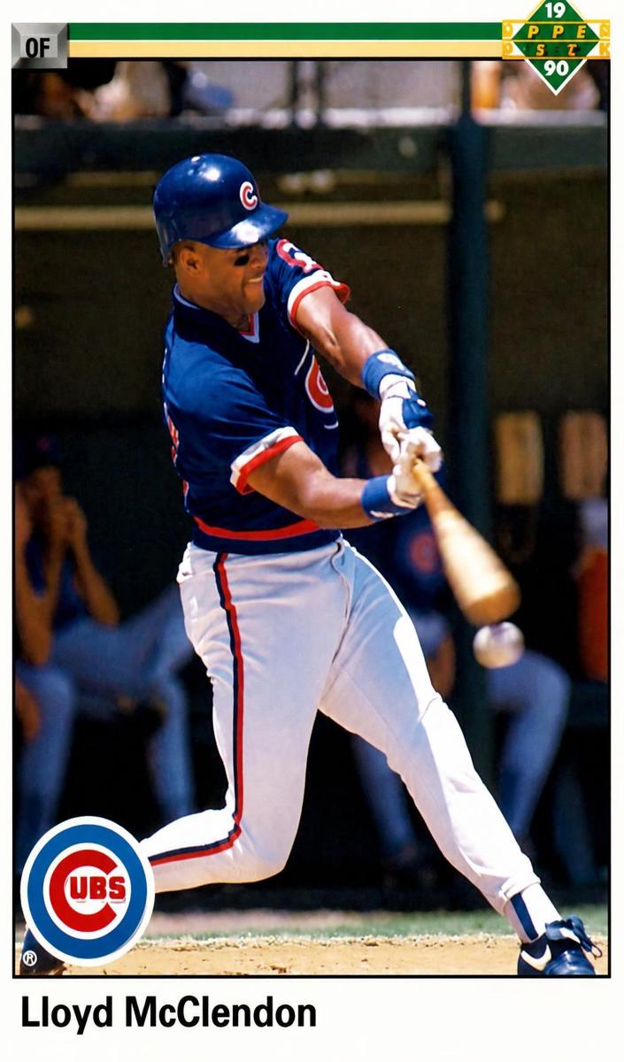 1990 Upper Deck Baseball Lloyd McClendon #398
