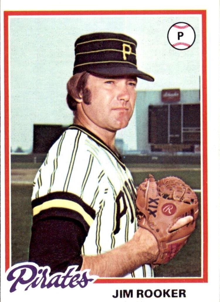 1978 Topps Baseball Jim Rooker #308