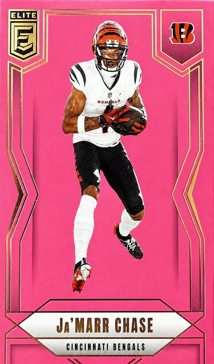 2025 Donruss Elite Football Pink Ja'Marr Chase #63