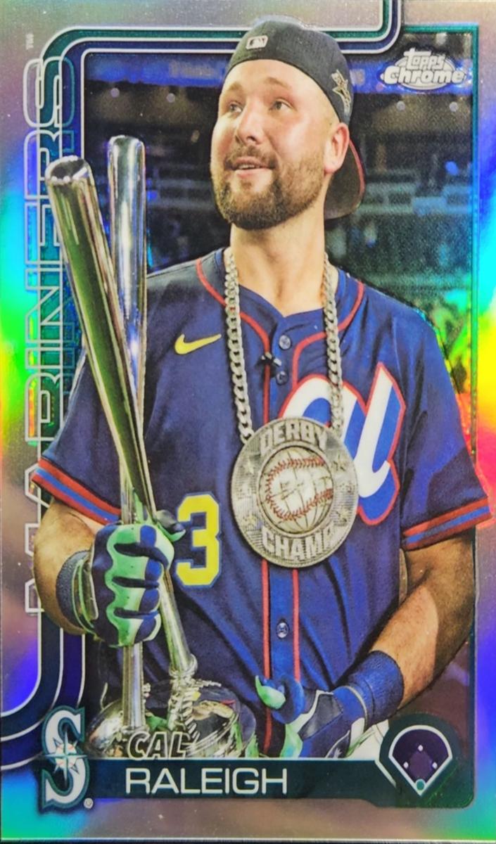 2025 Topps Chrome Update Baseball Cal Raleigh #USC45 PSA 10