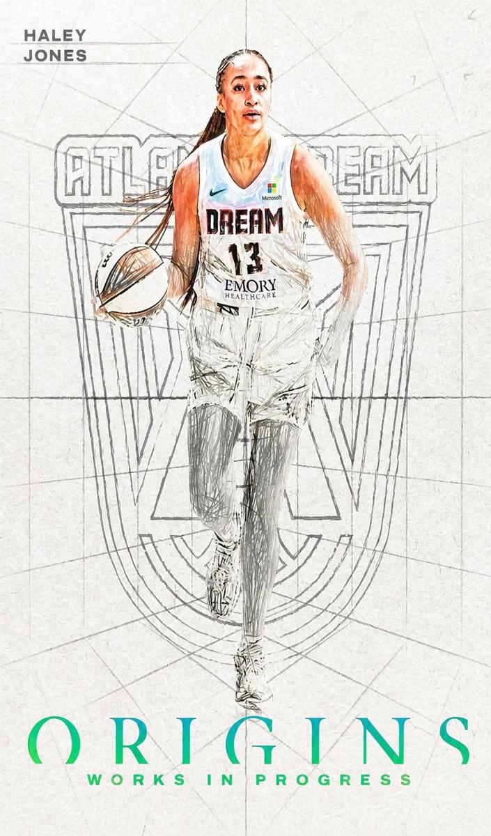 2023 Panini Origins WNBA Basketball Haley Jones #15