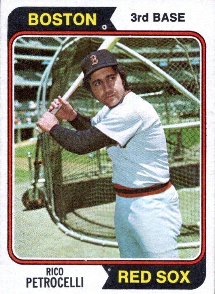 1974 Topps Baseball Rico Petrocelli #609 PSA 7.5