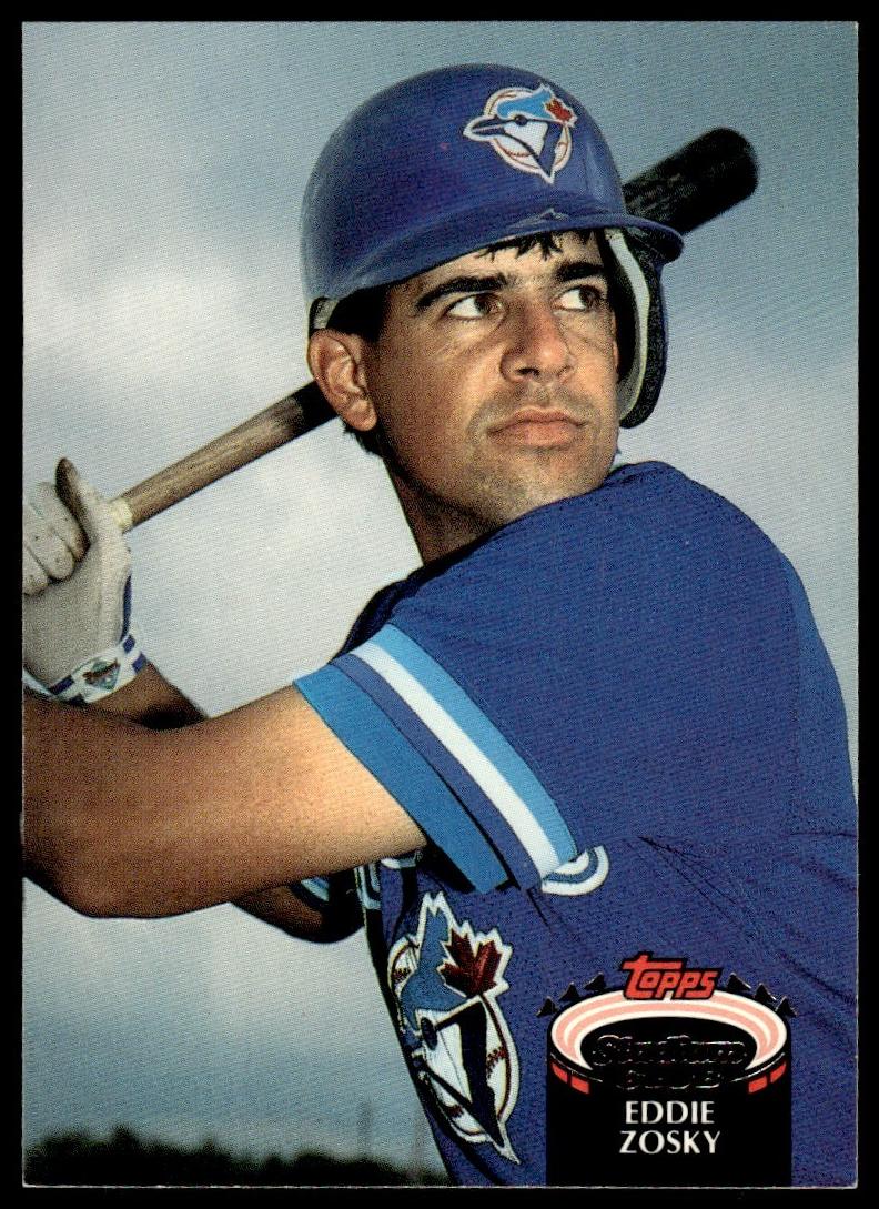 1992 Topps Stadium Club Baseball Eddie Zosky #873