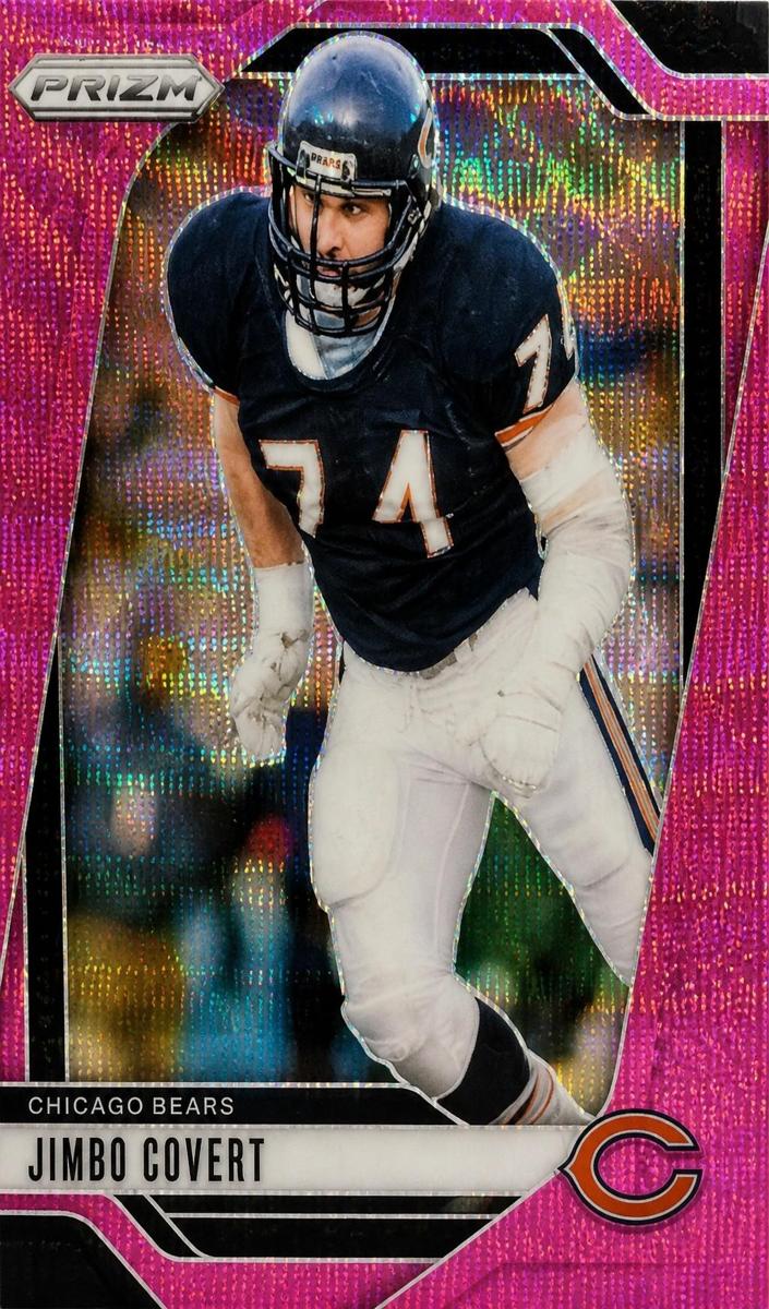 2024 Panini Prizm Football Pink Wave Jimbo Covert #53