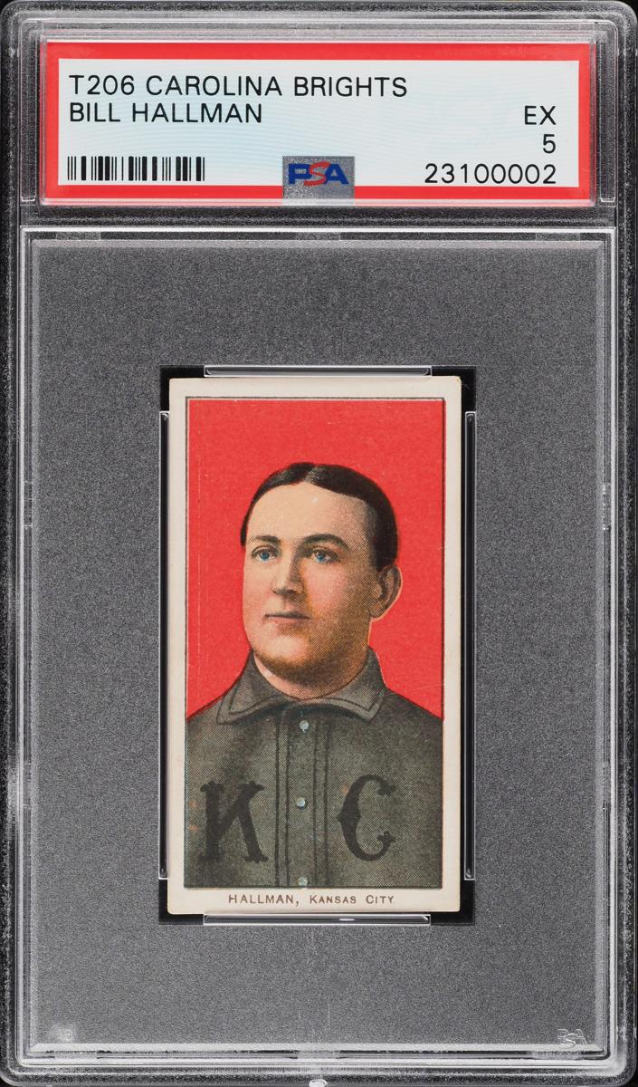 1909-11 T206 Baseball Bill Hallman #NNO