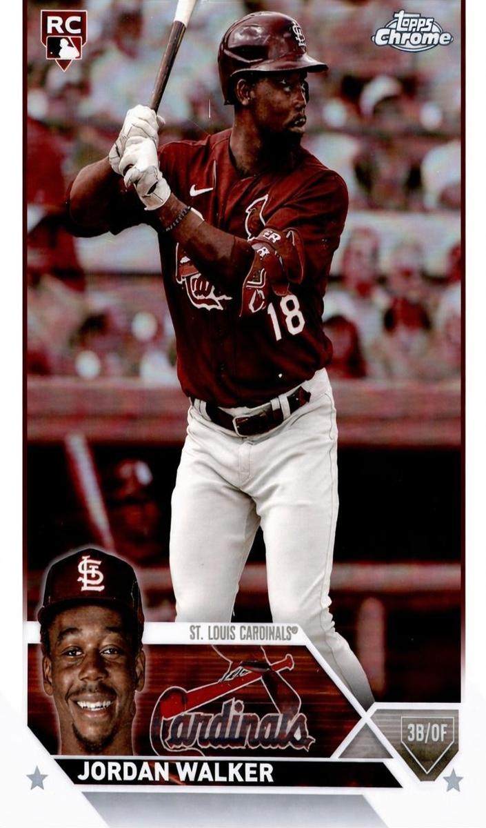 2023 Topps Chrome Baseball Sepia Jordan Walker #209