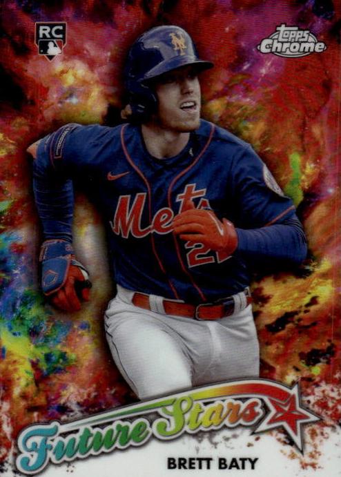 2023 Topps Chrome Update Baseball Brett Baty #FSU-19