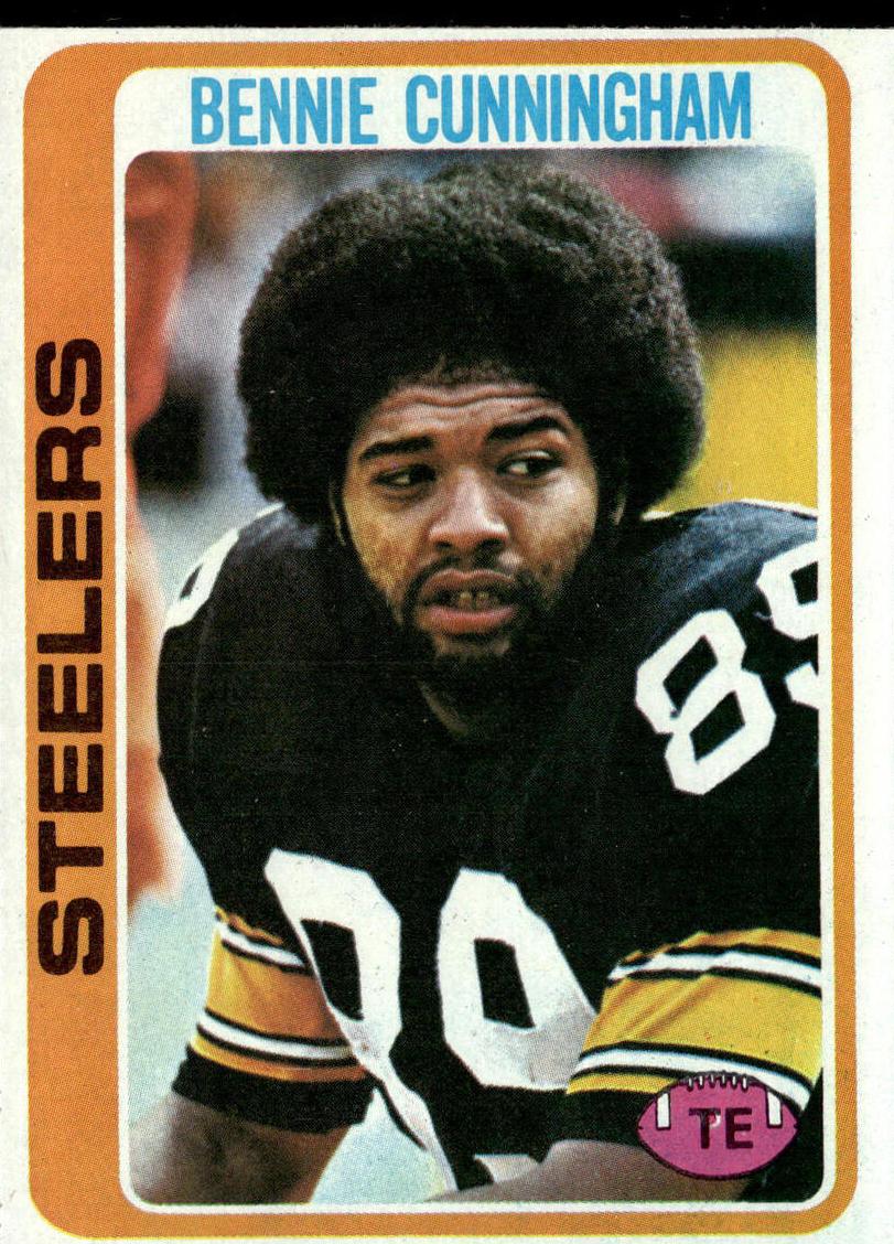 1978 Topps Football Bennie Cunningham #371