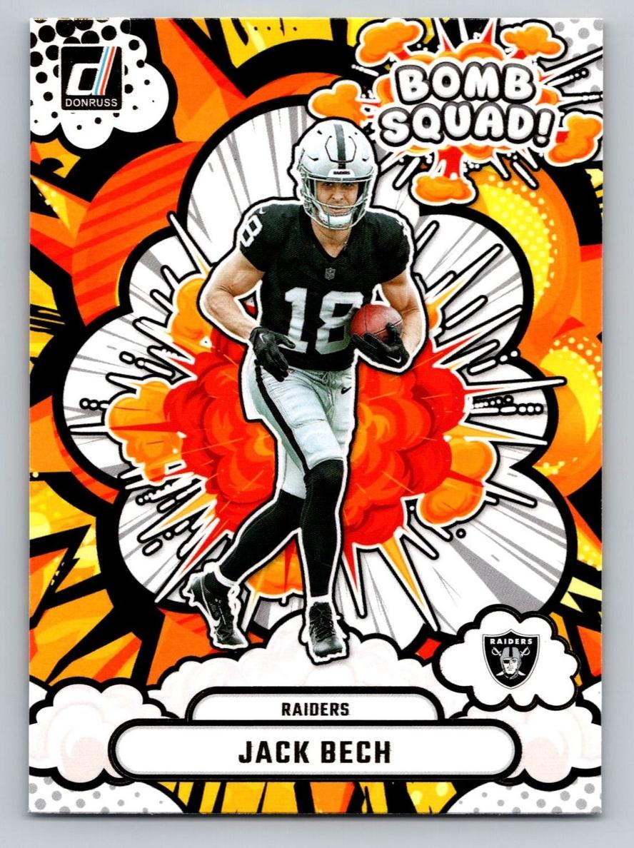 2025 Panini Donruss Football Jack Bech #BS-JBH