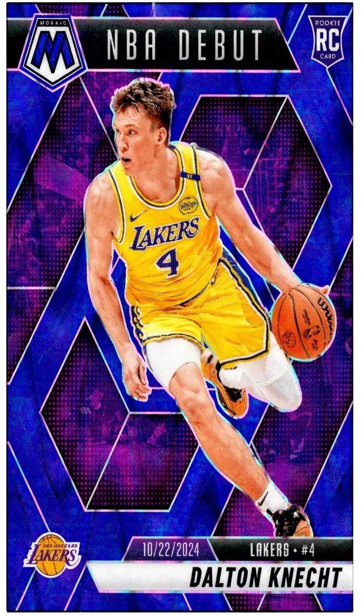 2024 Panini Mosaic Basketball Blue Seismic Dalton Knecht #264