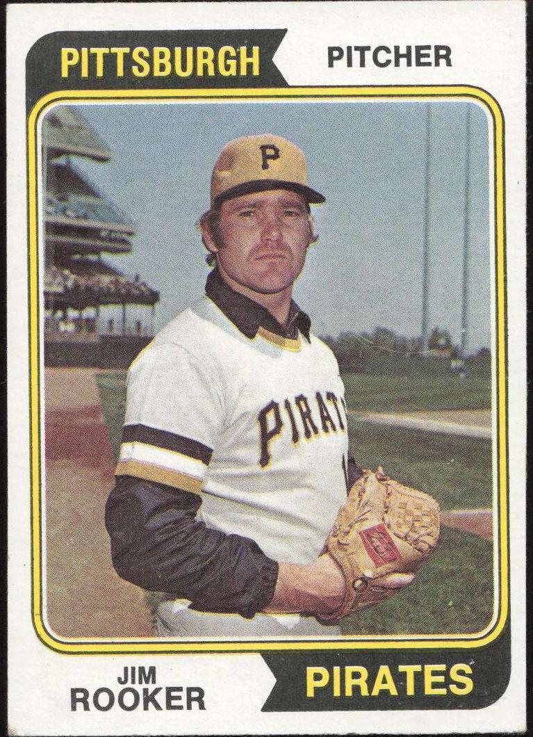 1974 Topps Baseball Jim Rooker #402