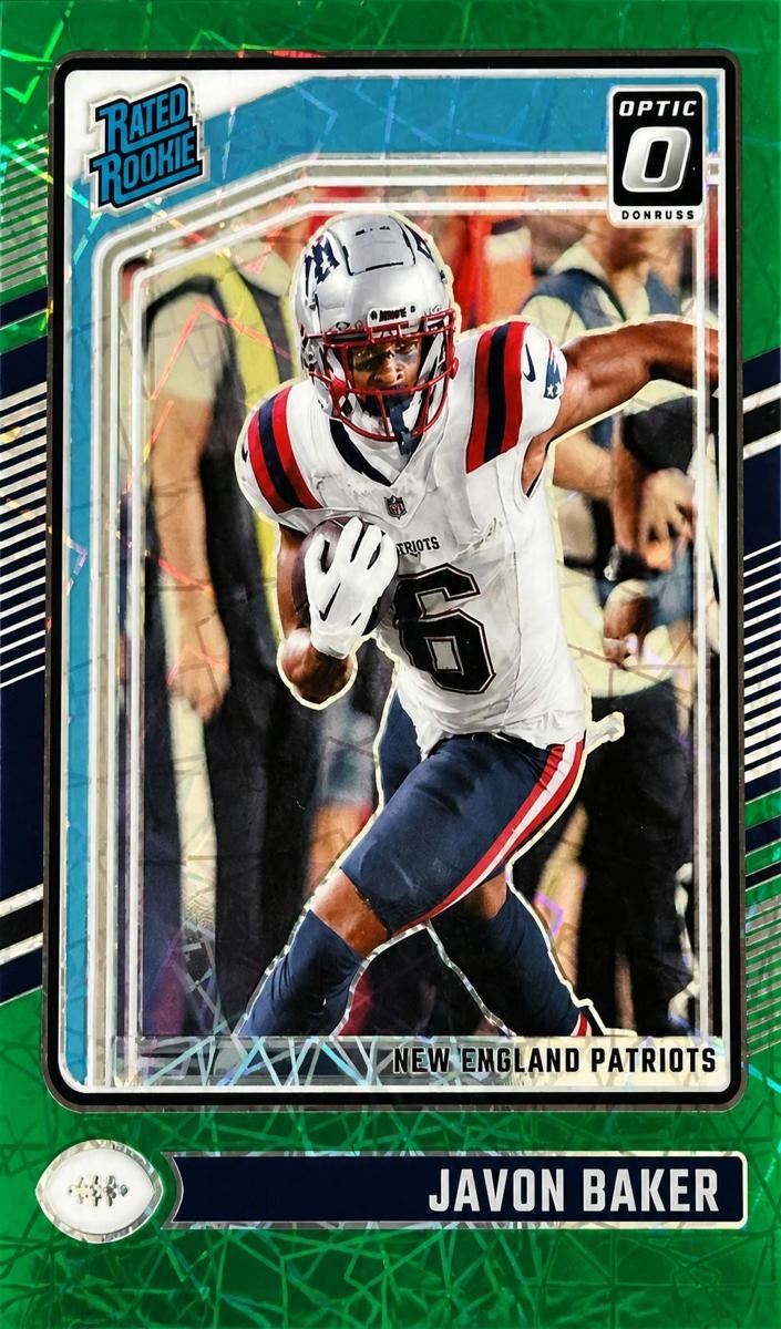 2024 Donruss Optic Football Green Velocity Javon Baker #245