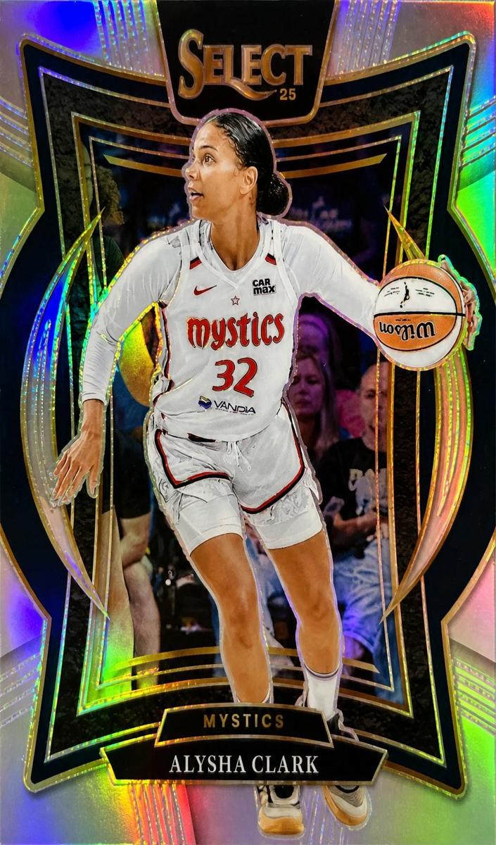 2025 Panini Select WNBA Basketball Silver Alysha Clark #92