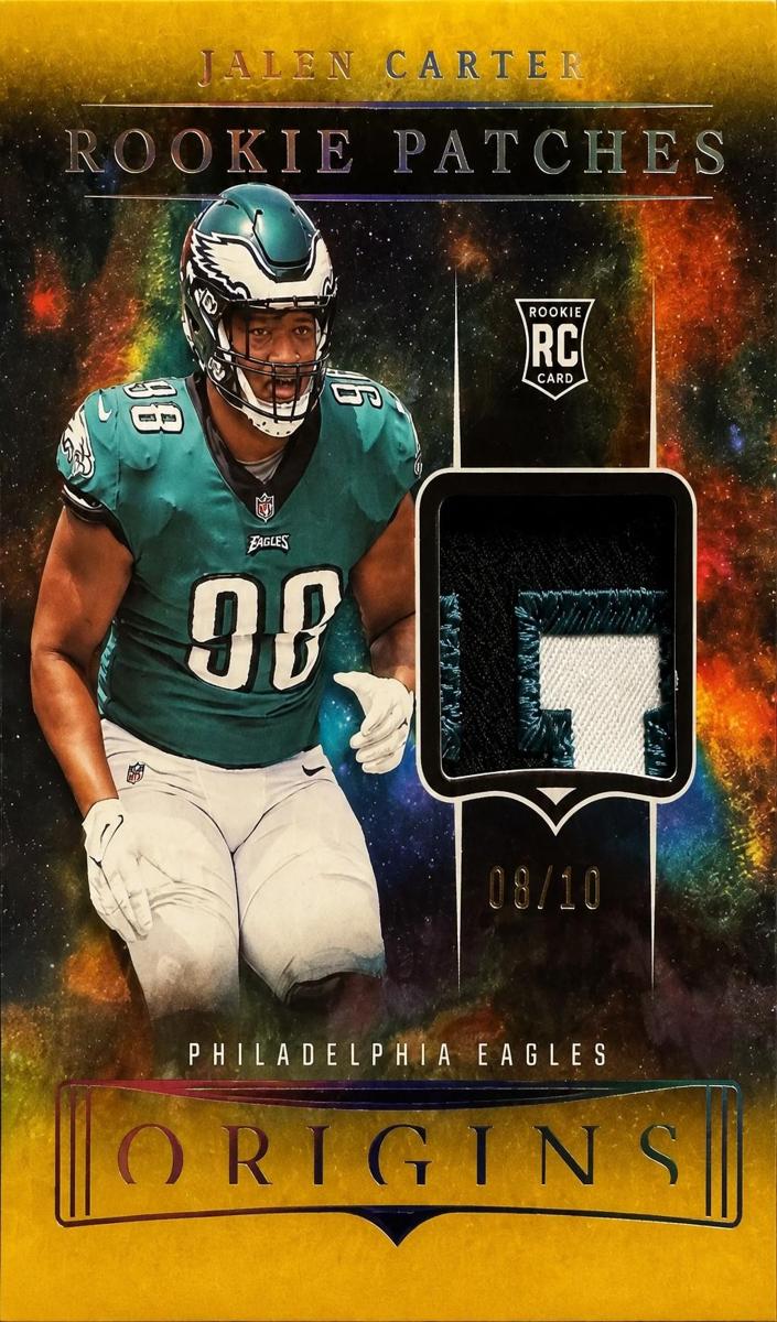 2023 Panini Origins Football Gold Jalen Carter #RP-JC