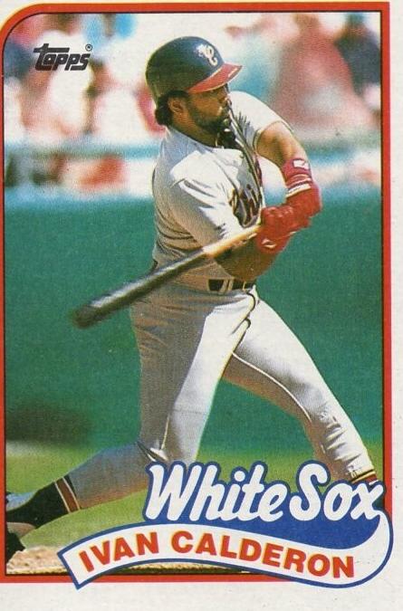 1989 Topps Baseball Ivan Calderon #656