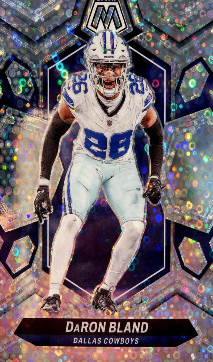 2024 Panini Mosaic Football No Huddle Silver DaRon Bland #63