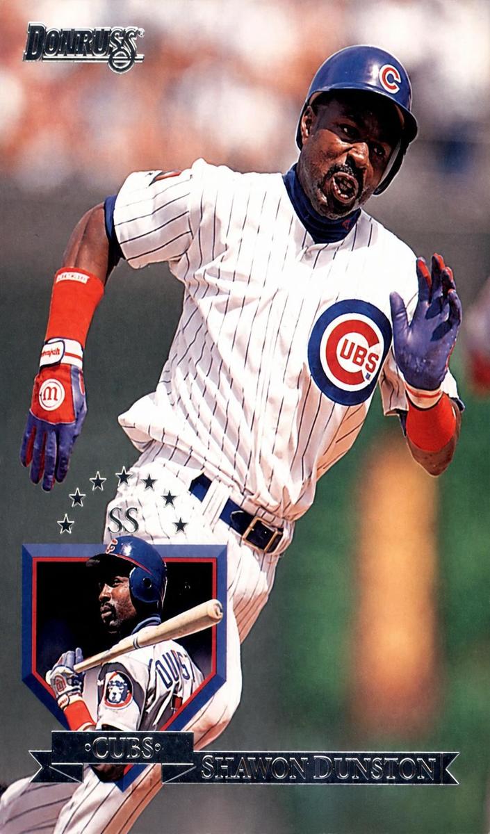 1995 Donruss Baseball Shawon Dunston #39