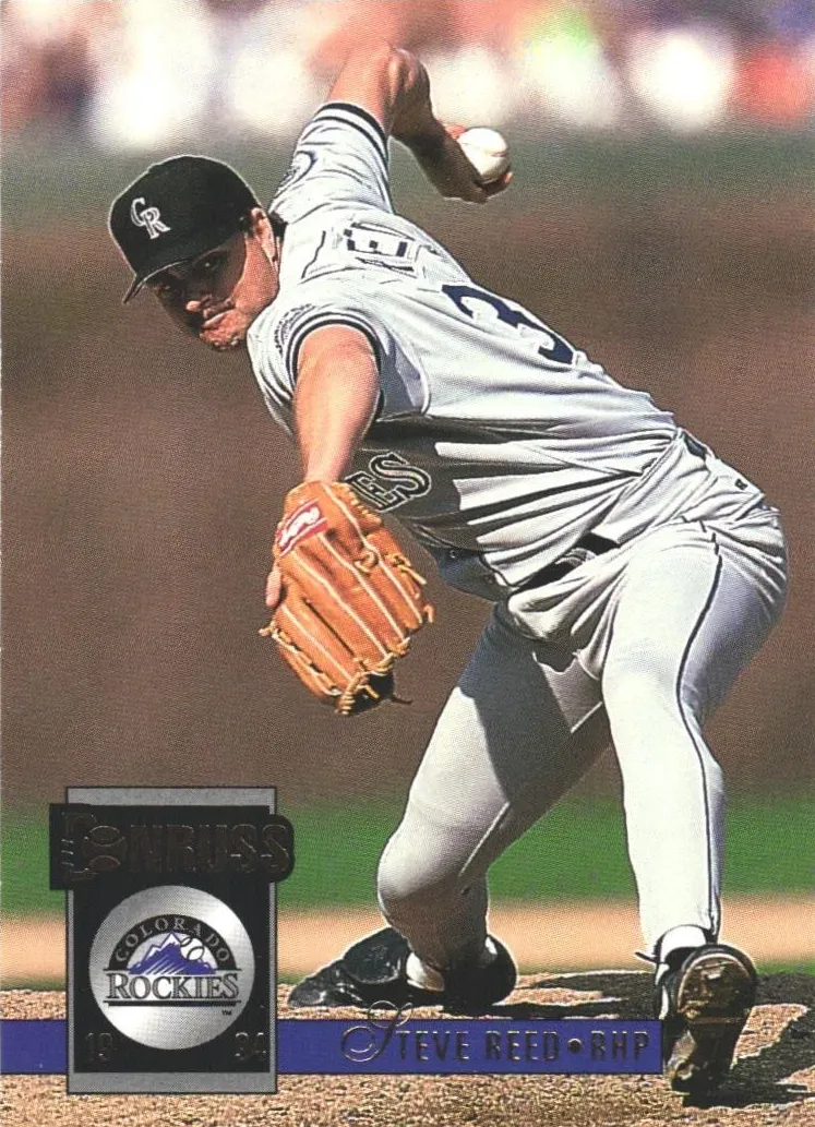 1994 Donruss Baseball Steve Reed #438