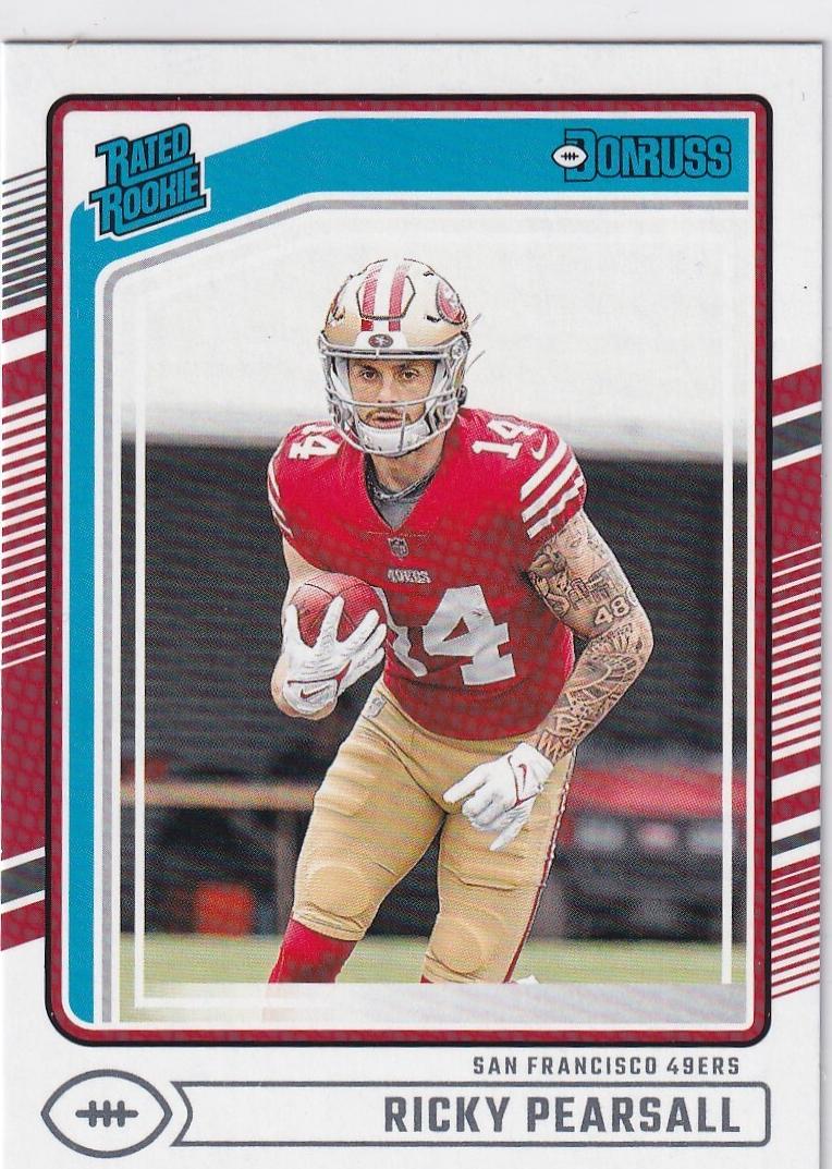 2024 Panini Donruss Football Ricky Pearsall #318 PSA 10