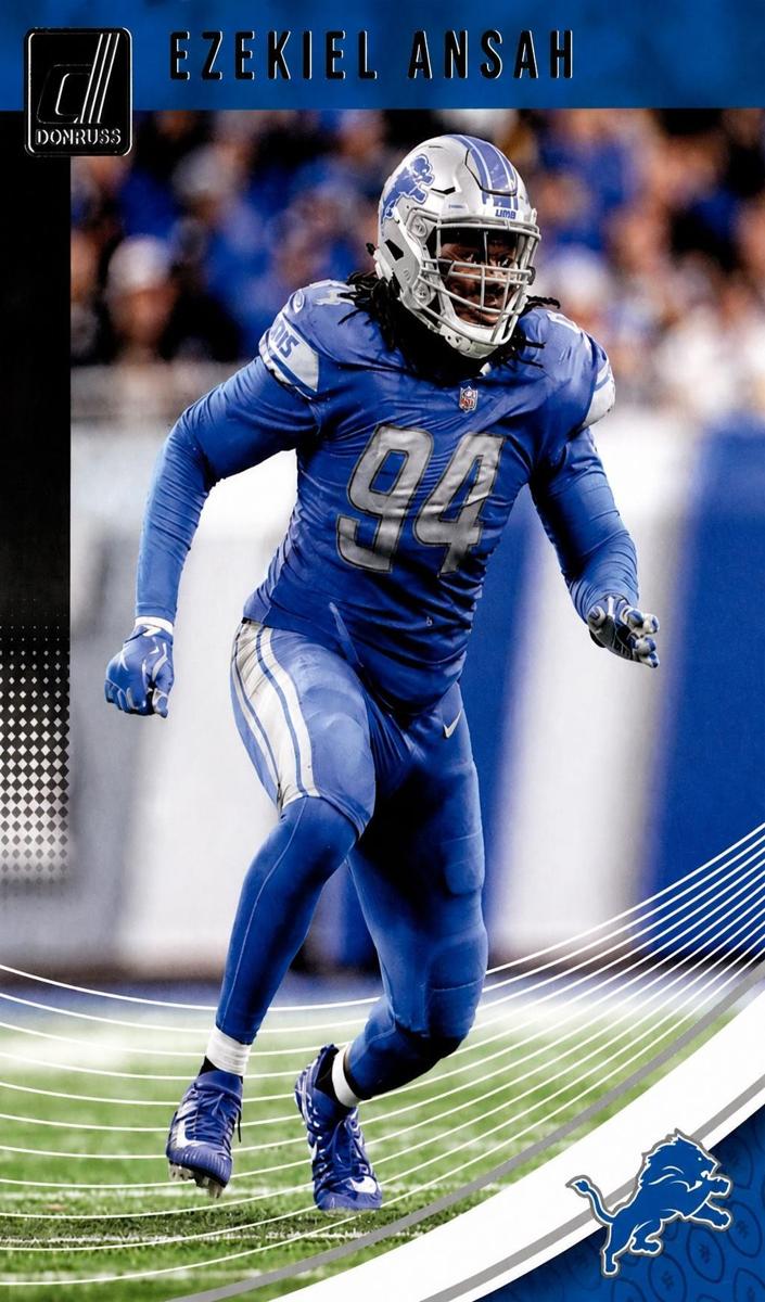 2018 Panini Donruss Football Ezekiel Ansah #96